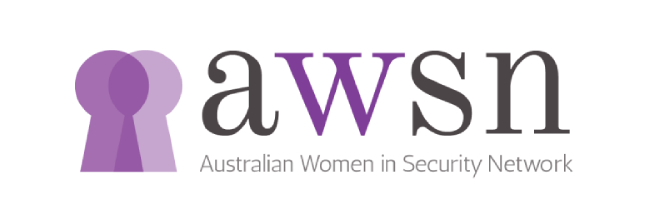 logo of australian women in security network