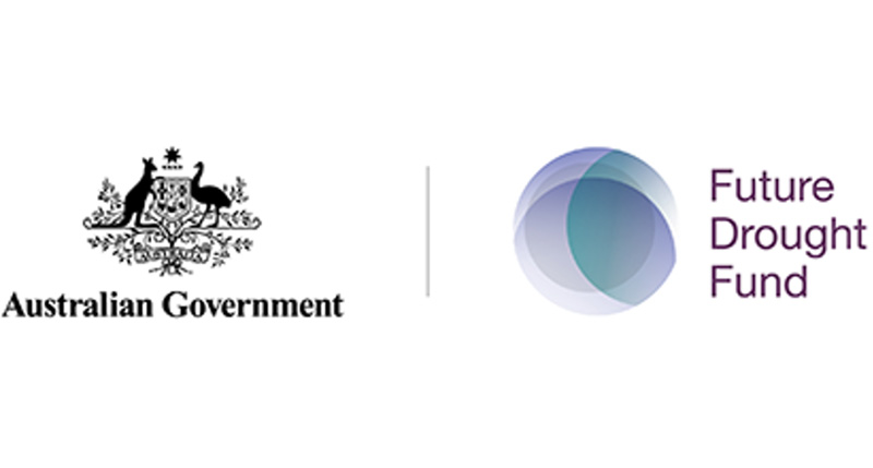 Australian Government and Future Drought Fund logos.