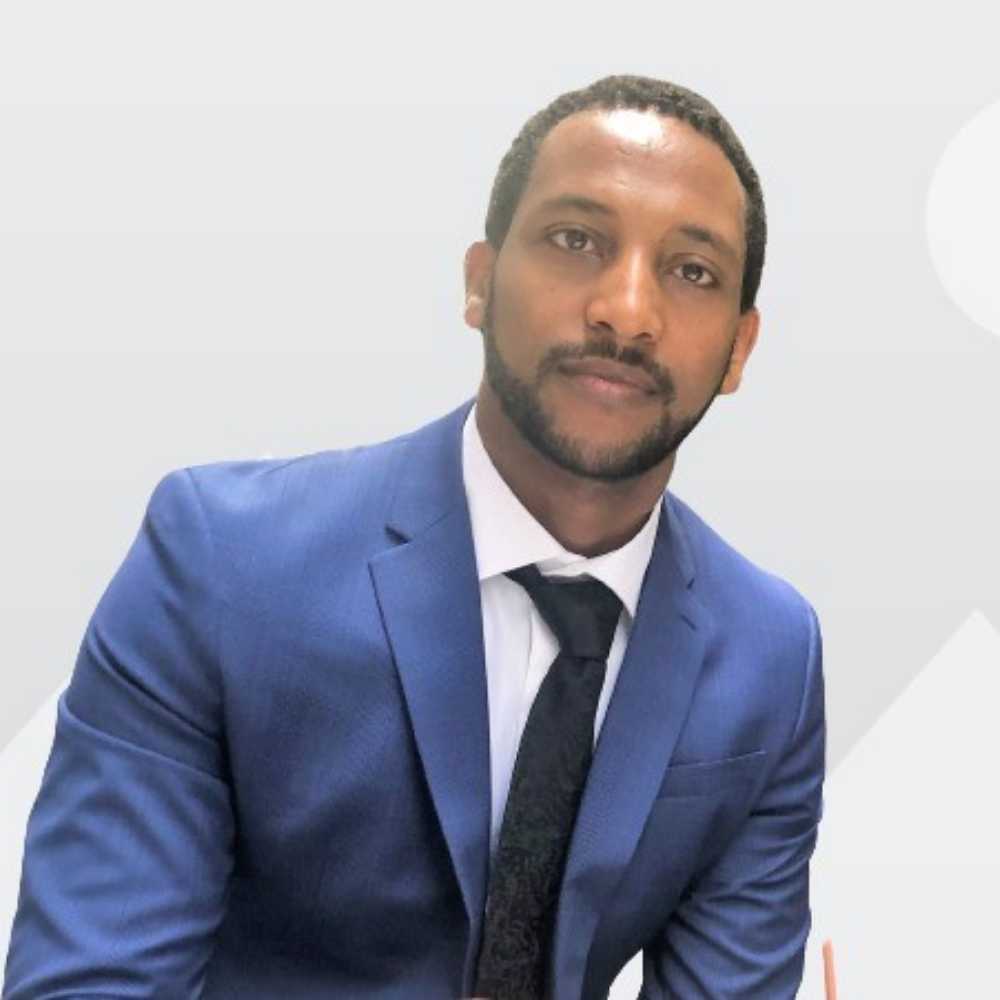 Portrait of Ashenafi Biru