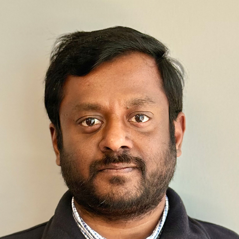 Portrait of Muthukumar Maragatha.