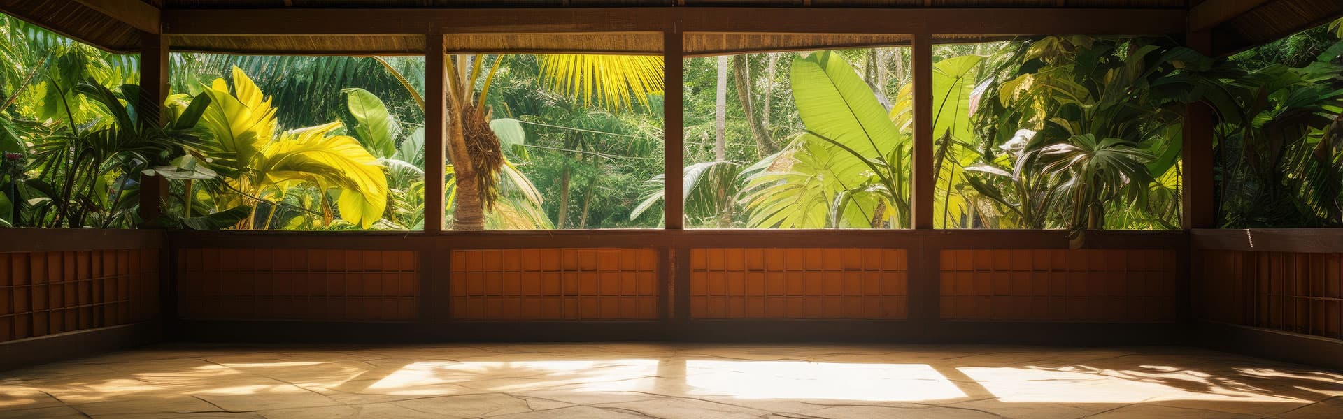 School yard picture of floor in tropical location
