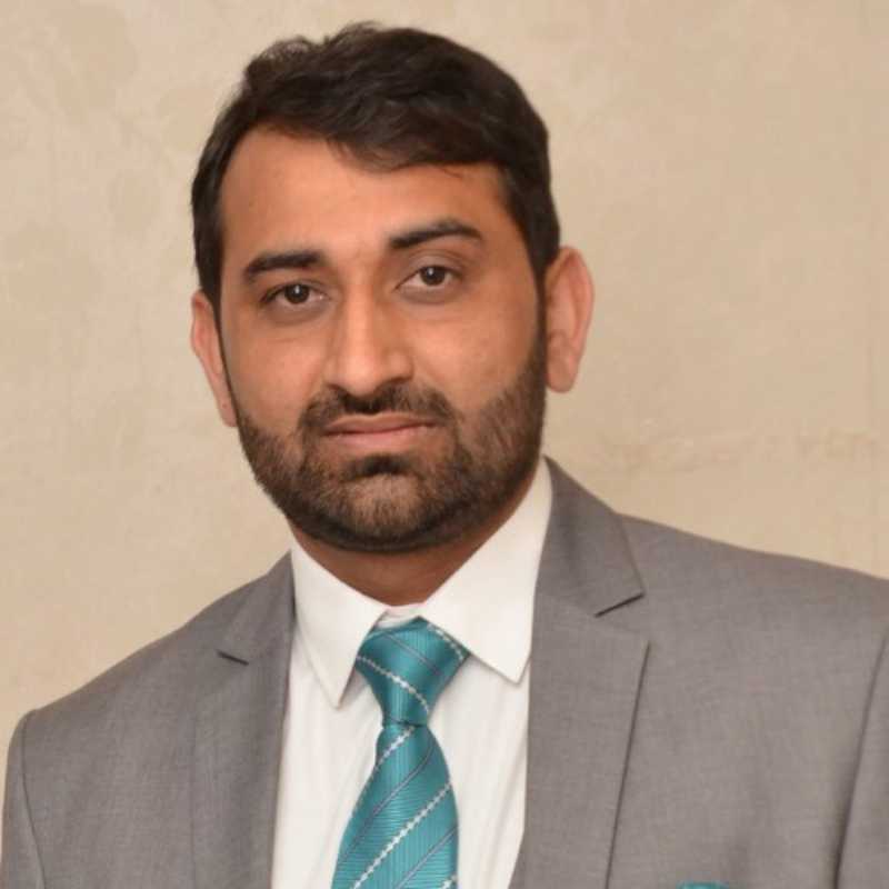 Portrait of Nasir Mahmood