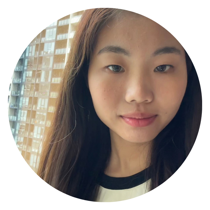 Female student looking at camera