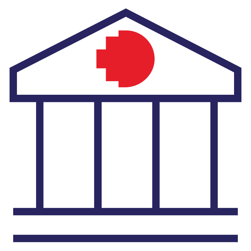 RMIT icon - building.