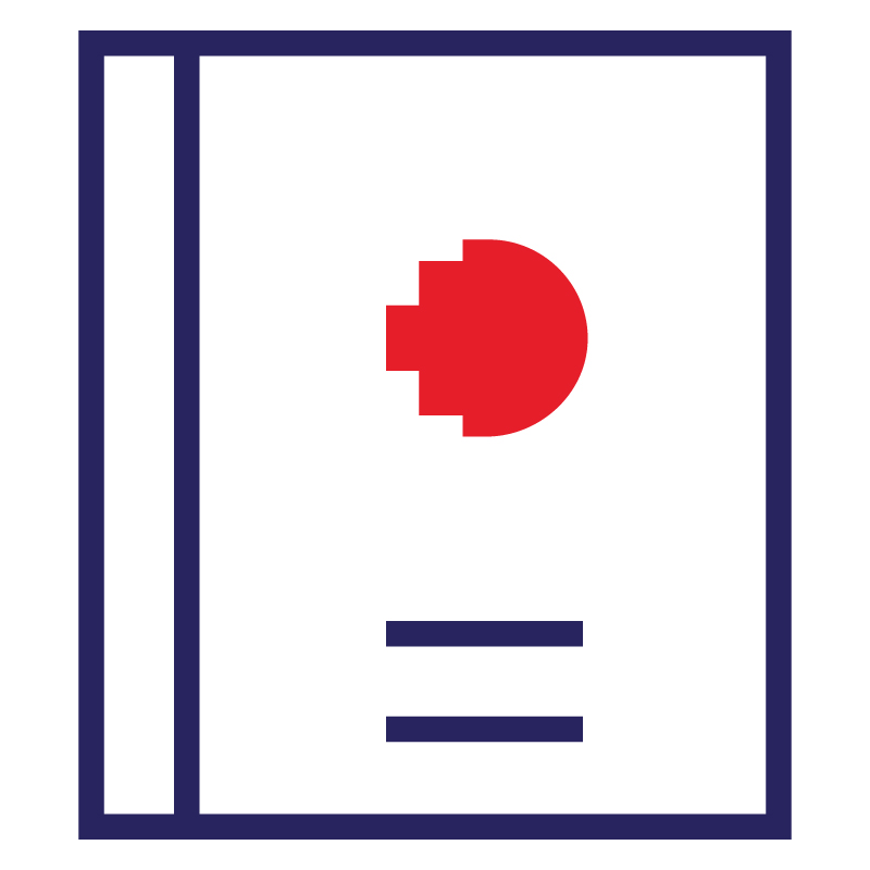 RMIT icon - notebook.