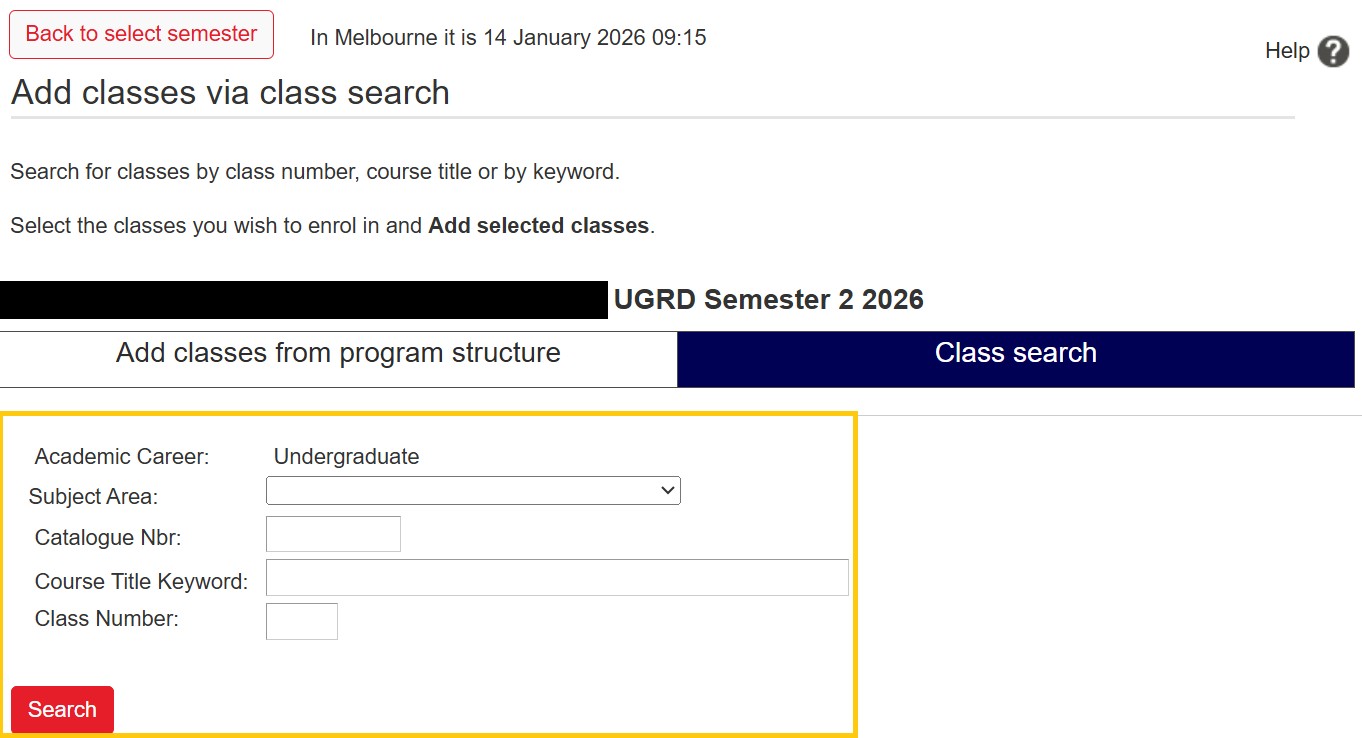 Exchange enrolment guide
