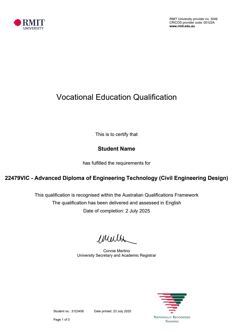 VE qualification statement