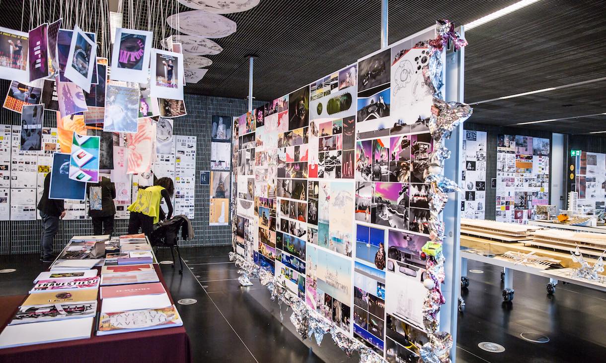 Showcase of student artwork.