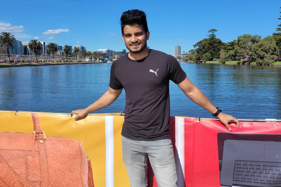 Master of Information Technology student Nirbay Narkhede