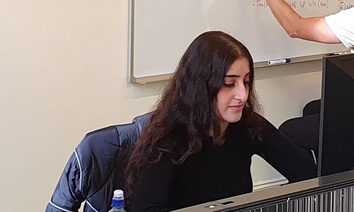 VE intern Maria Al Lahham
