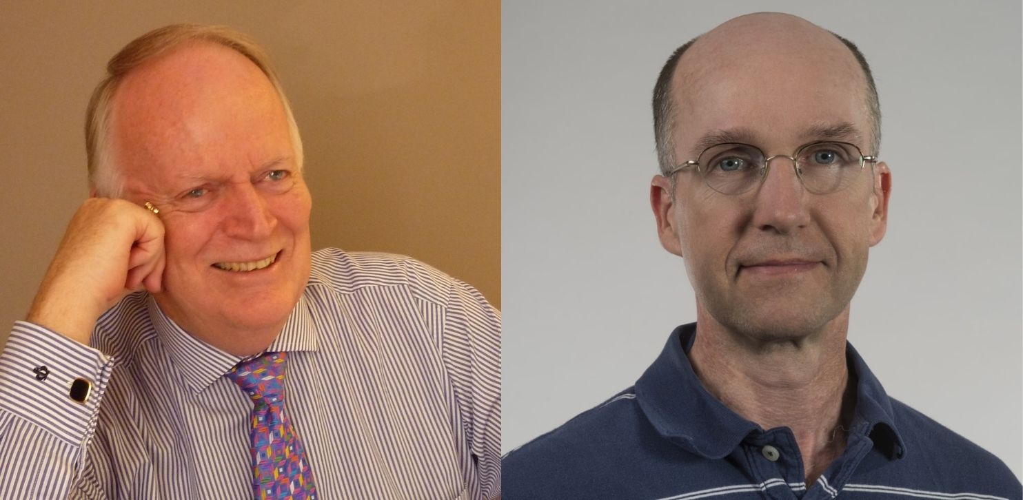 Dr Jeff Shimeta and John Buckeridge