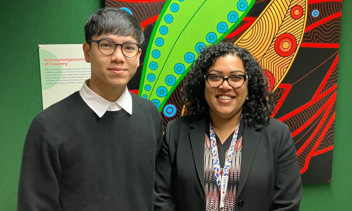 image of Linh Tran (left) and Chaturika Bandara (right)