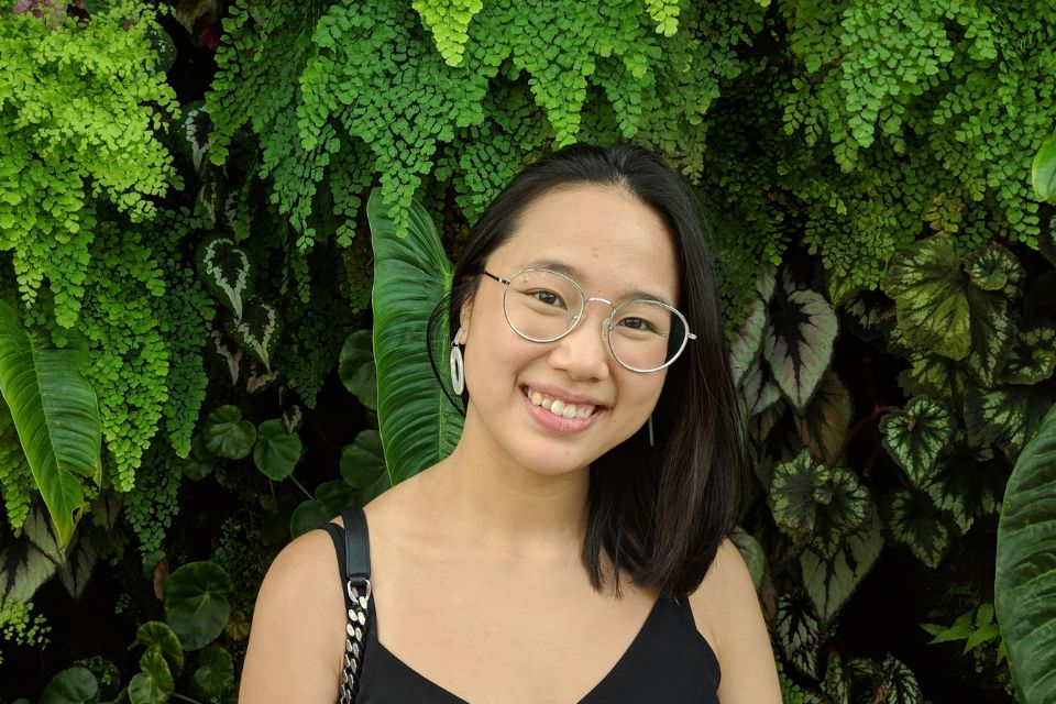 Stephanie Siy Cha, smiling toward camera