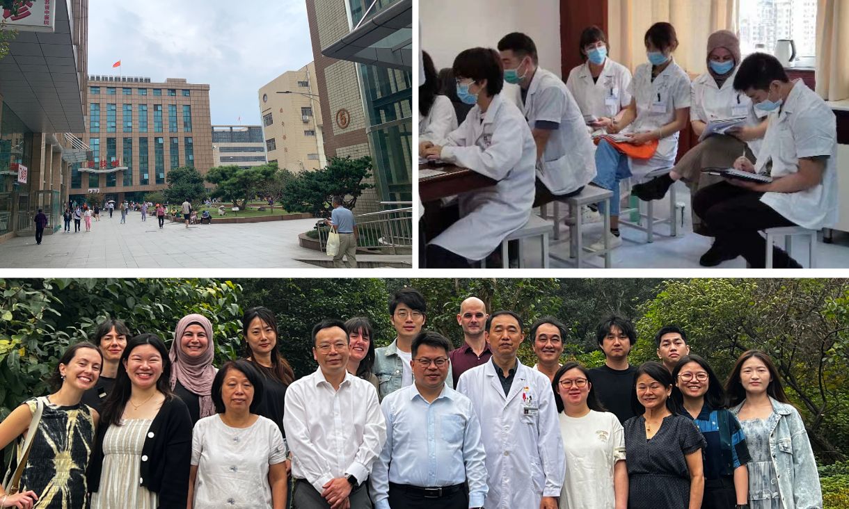 Selected photographs from Chrissy's internship in China. 