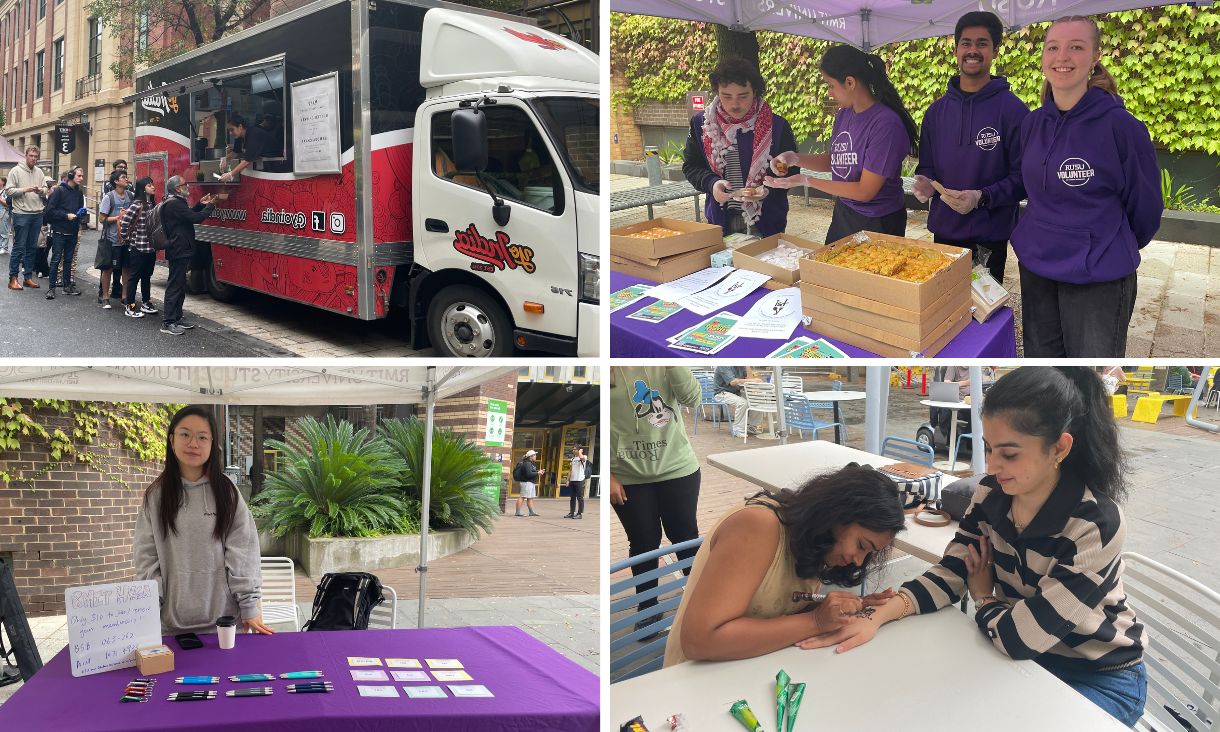 RUSU Multicultural Festival wrap in text