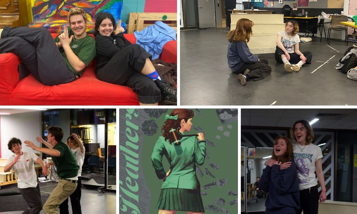 Drama club in text image 