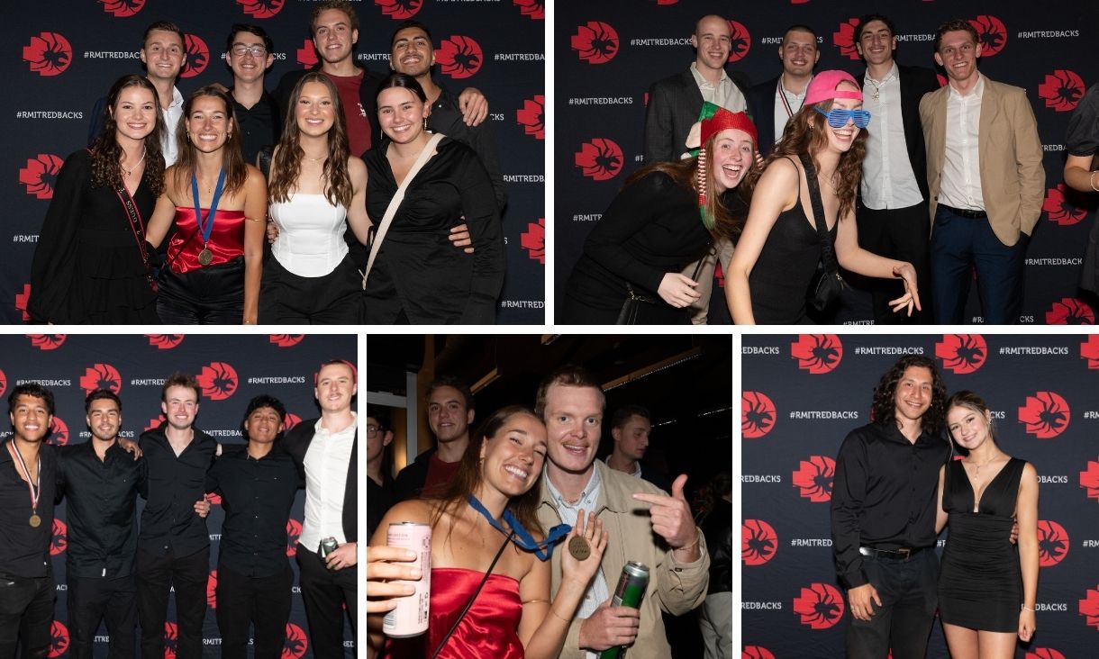 RMIT sport awards in text image 