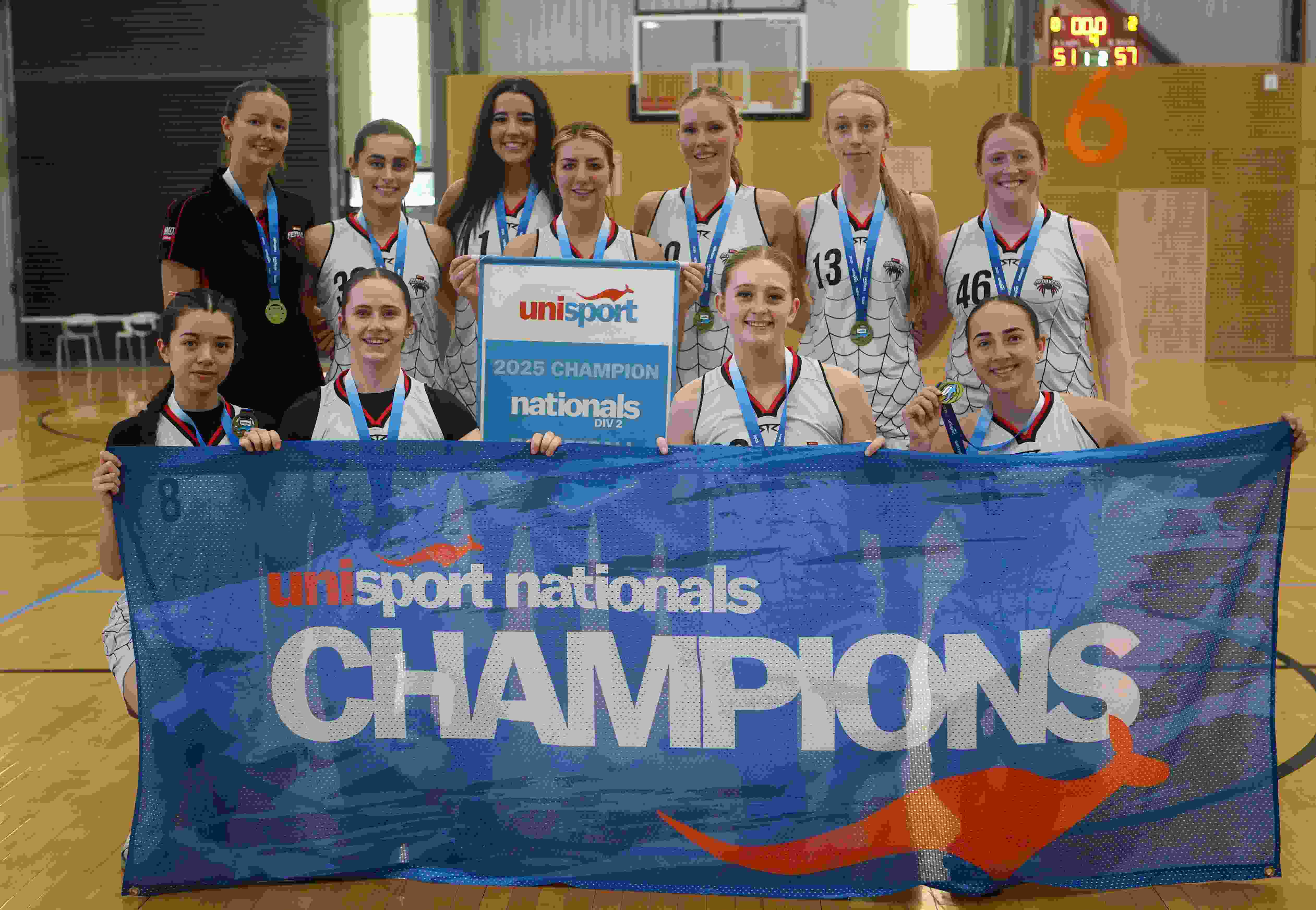 Women’s Basketball Team (Division 2 Gold Winners)