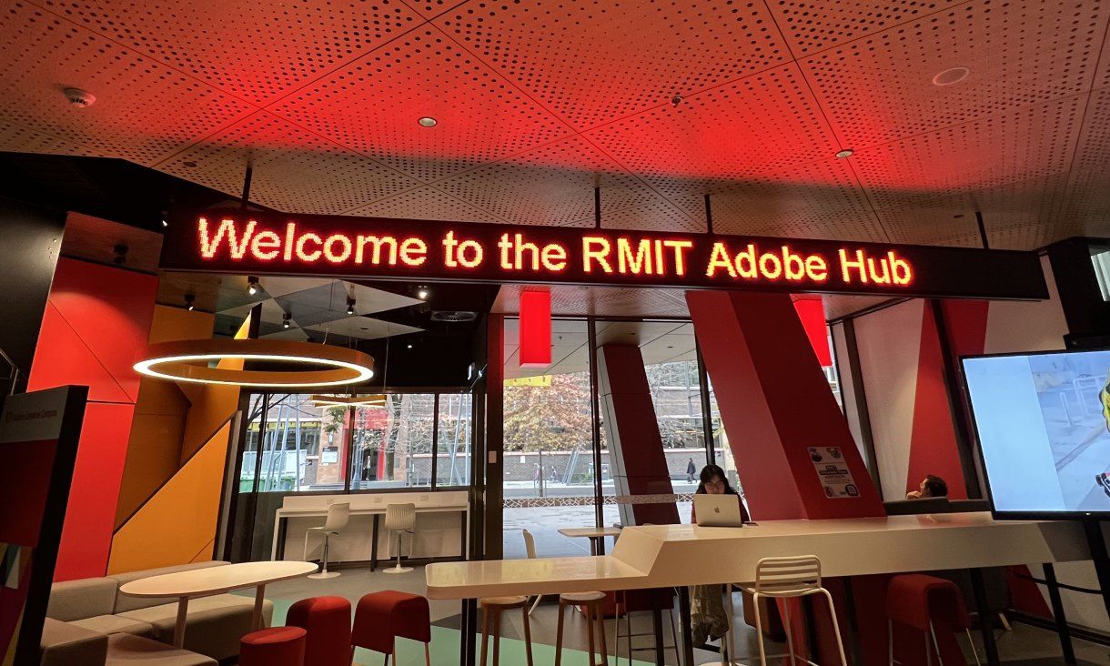 Adobe Hub at RMIT City Campus