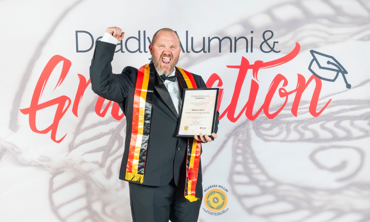 Person holding certificate