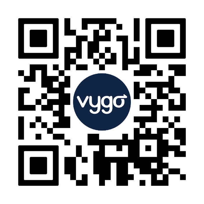 QR code to download Vygo on your mobile device