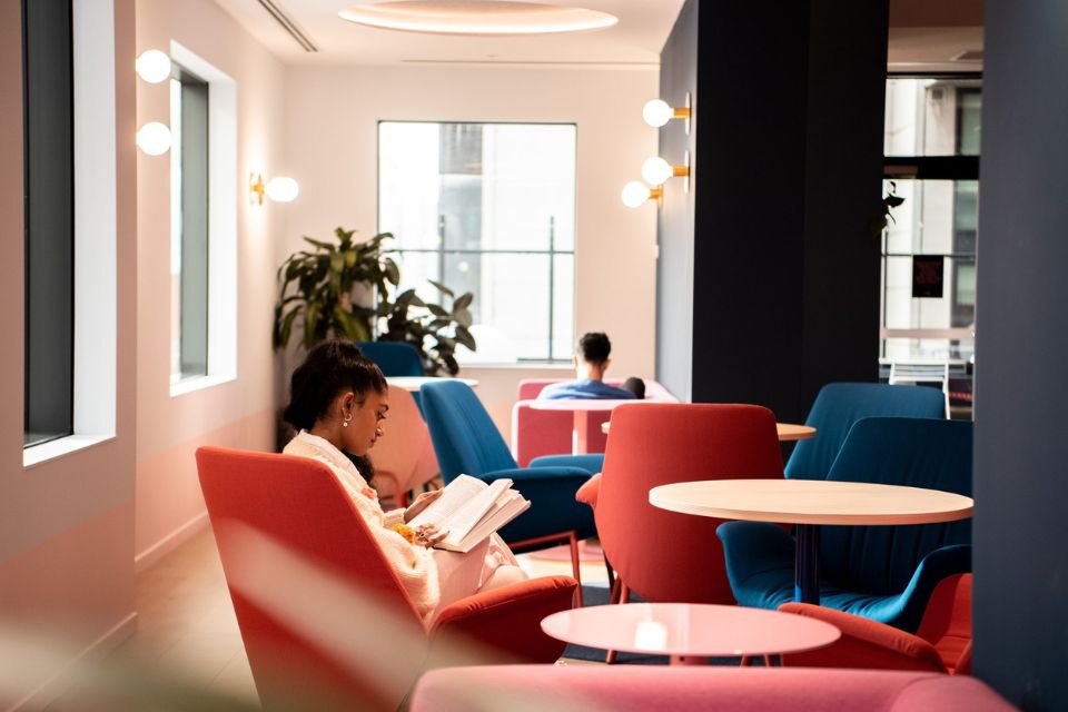 Interior of room at Scape Franklin.