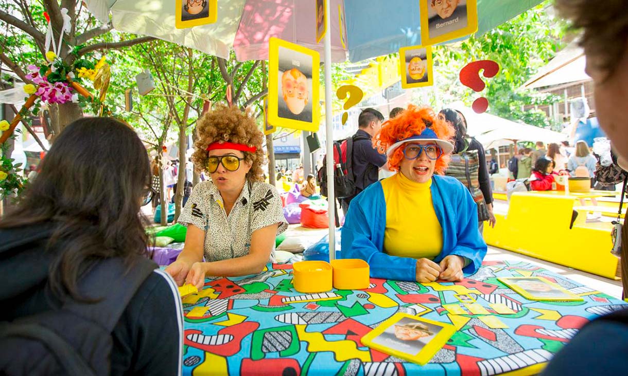 Students in fancy dress