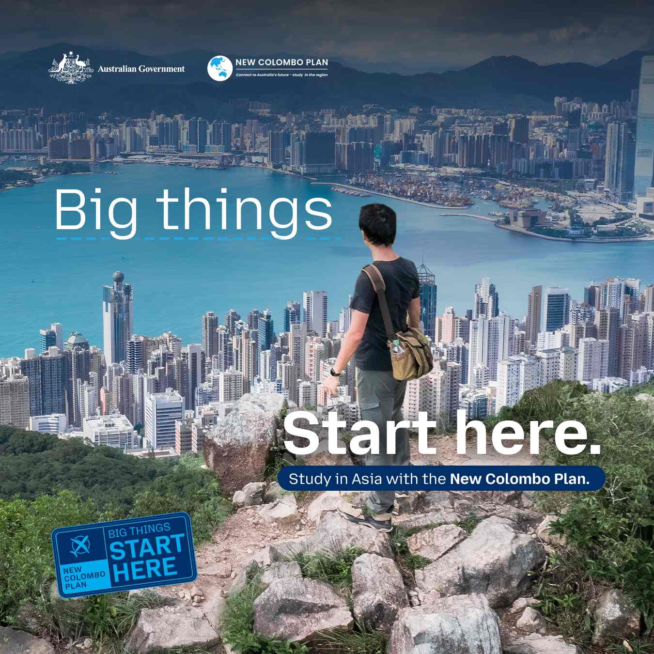 New Colombo Plan - Big things campaign promo image