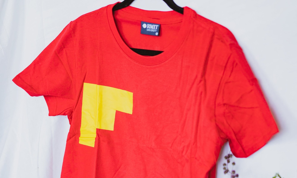 RMIT Deconstructed Pixel Tee