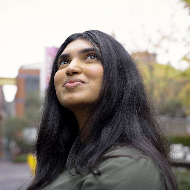 Hiba Noor, Bachelor of Laws student
