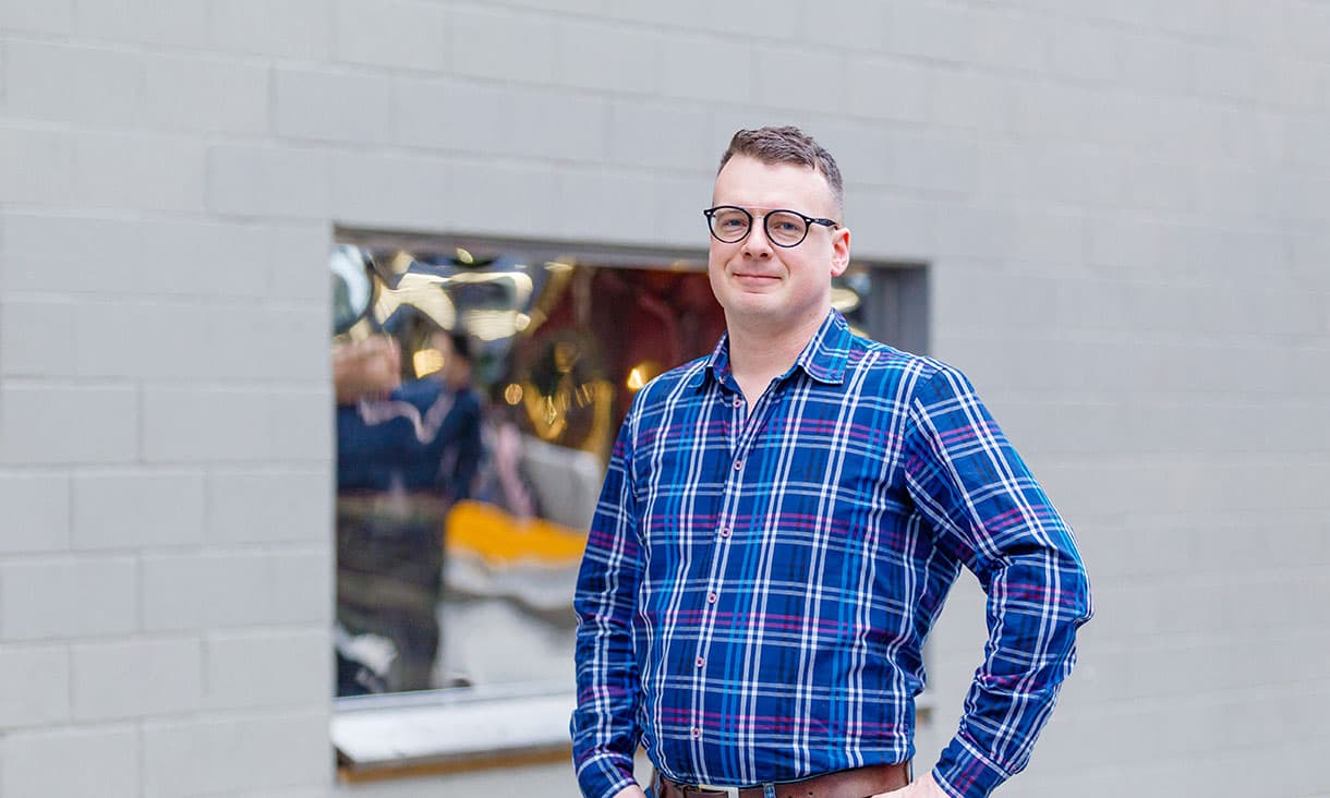Portrait of David Matthew Brown, Master of Finance at RMIT