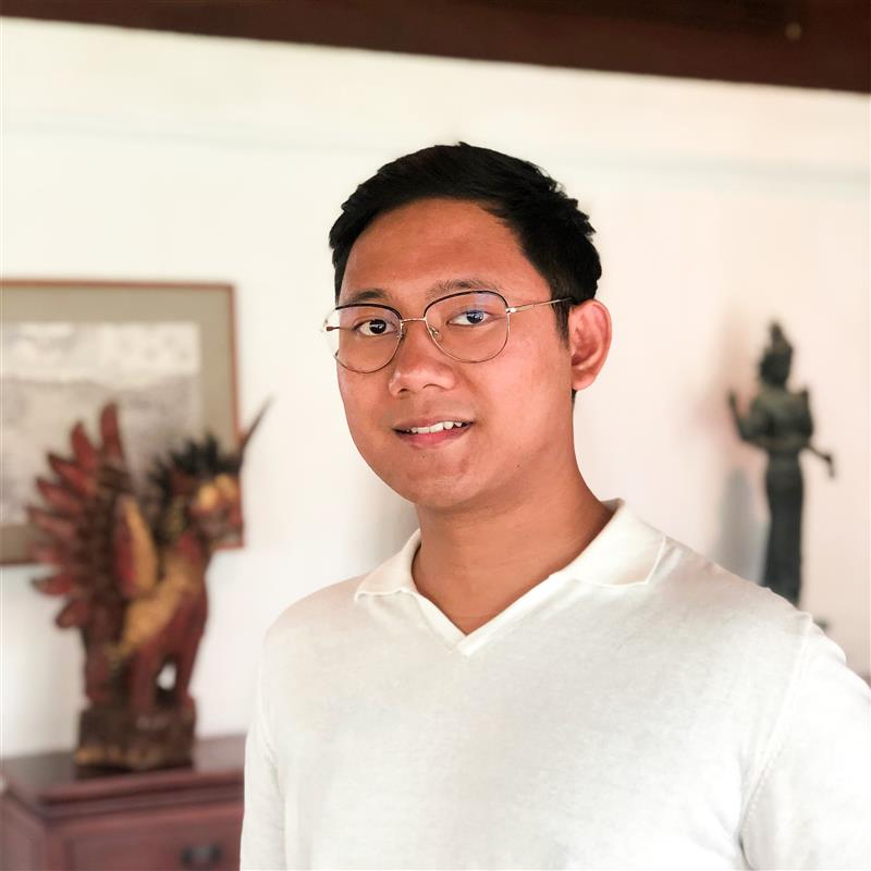 Portrait of Fabio Hutagalung, Bachelor of Design (Communication Design) at RMIT