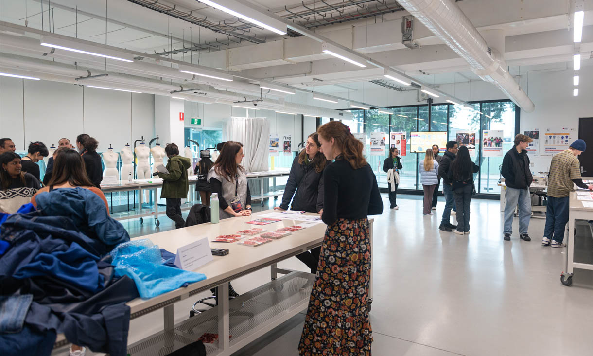 The fashion facilities at the RMIT Brunswick campus