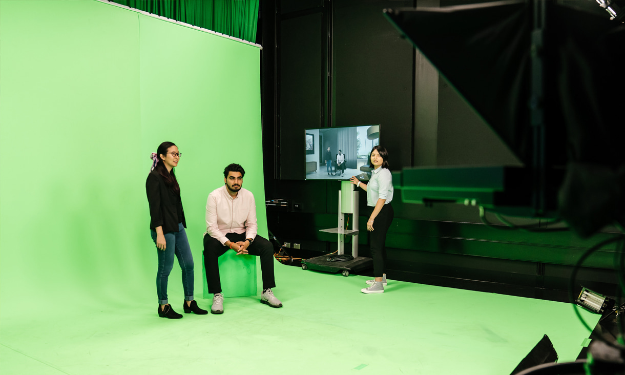 Discover creative environments in our art studios and media precinct