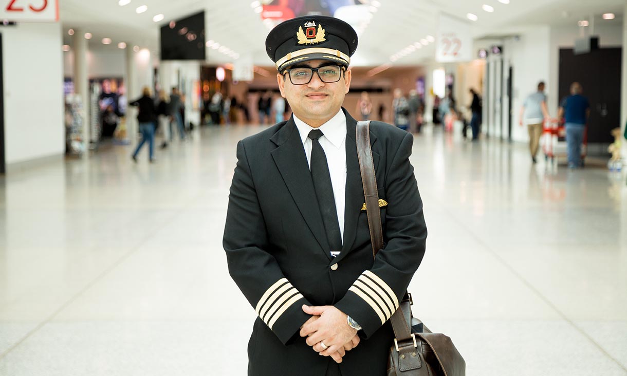 Captain Shubh Saxena - Flight Training