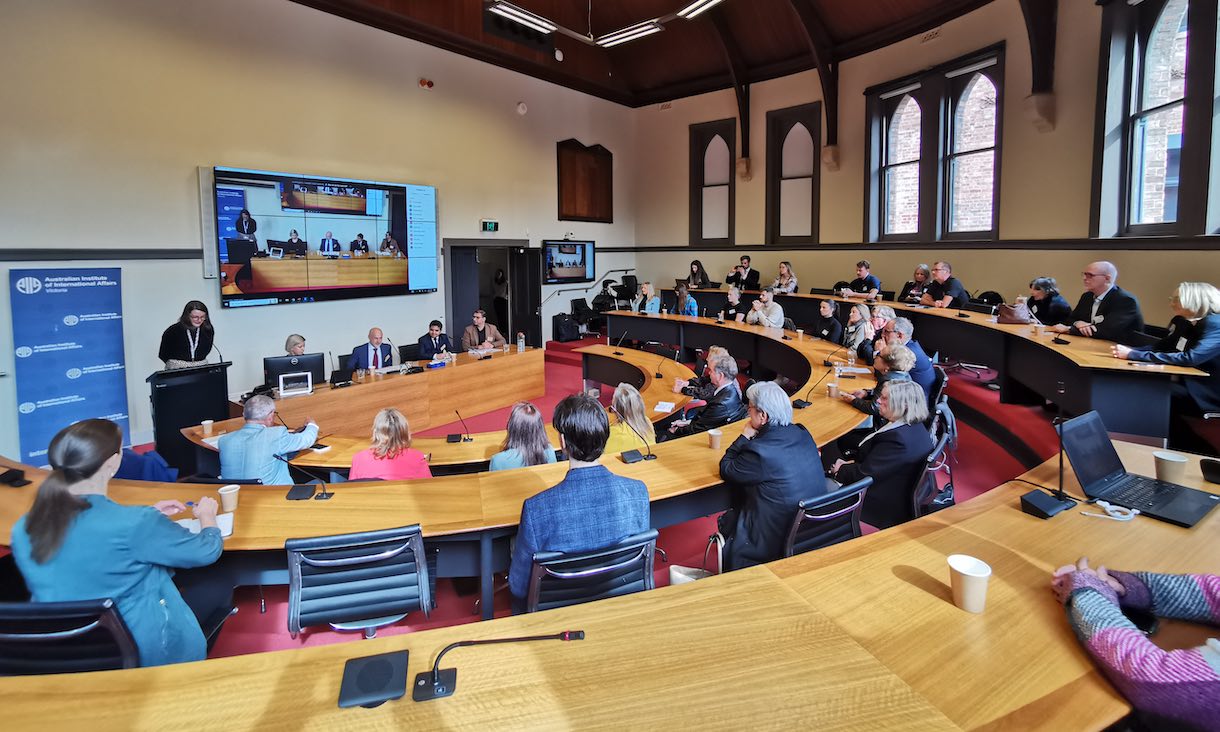 Attendees at Europe Day, Melbourne