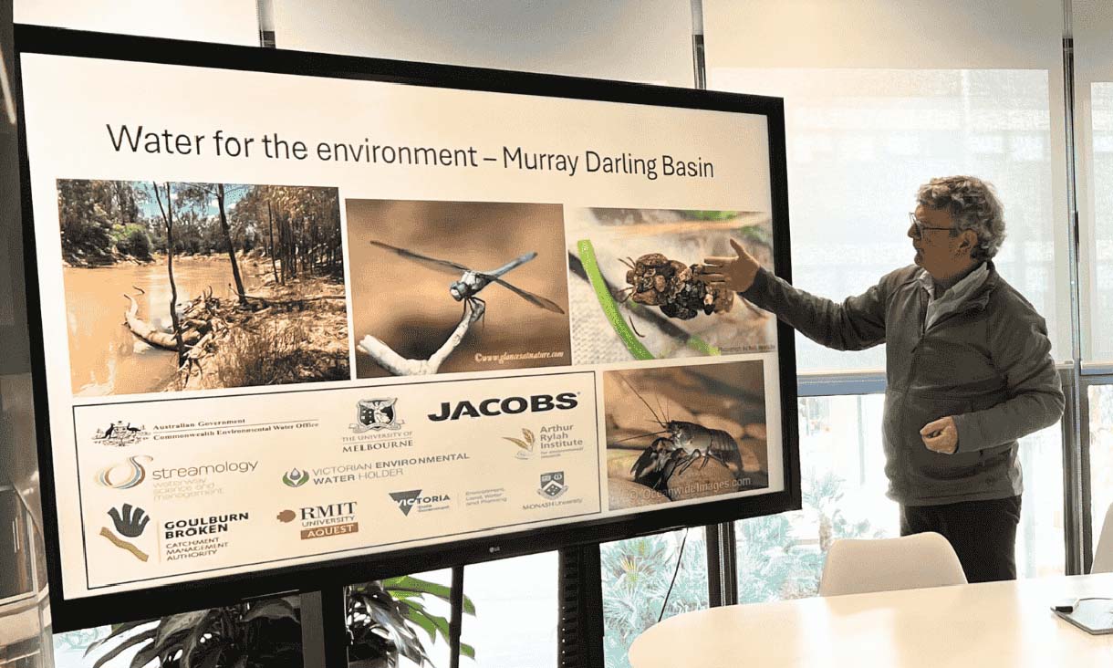 Professor Vincent Pettigrove offers insights and cutting-edge technologies from his Australian projects to support local communities in building resilience against climate impacts.