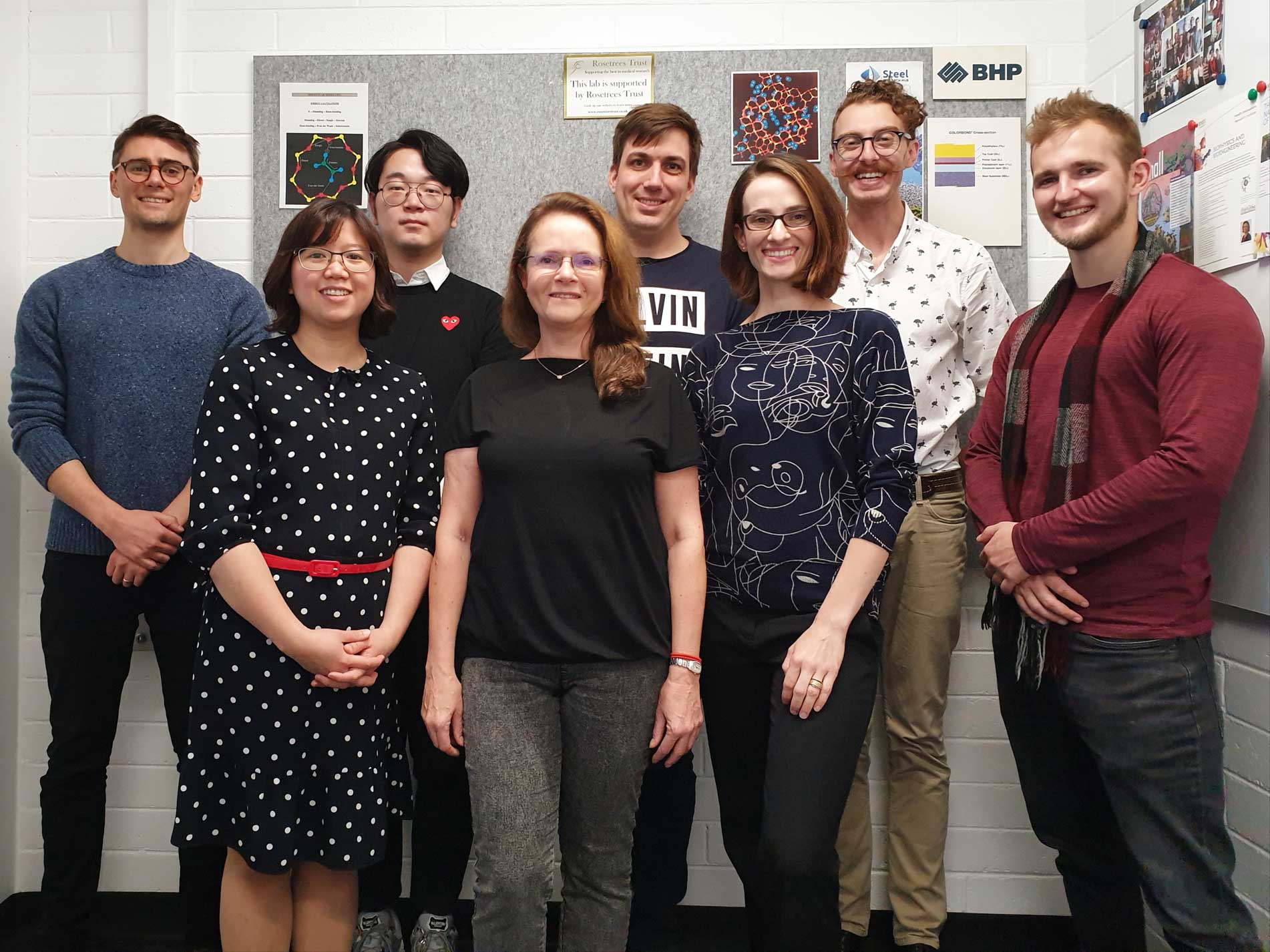 Members of the materials modelling and simulation group