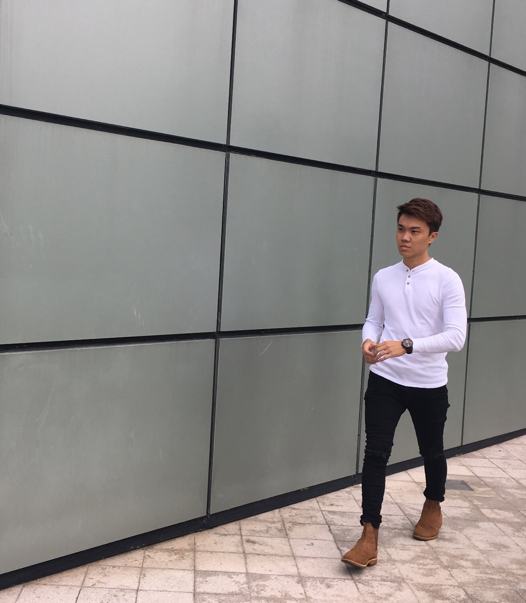 Male student Ray Lee