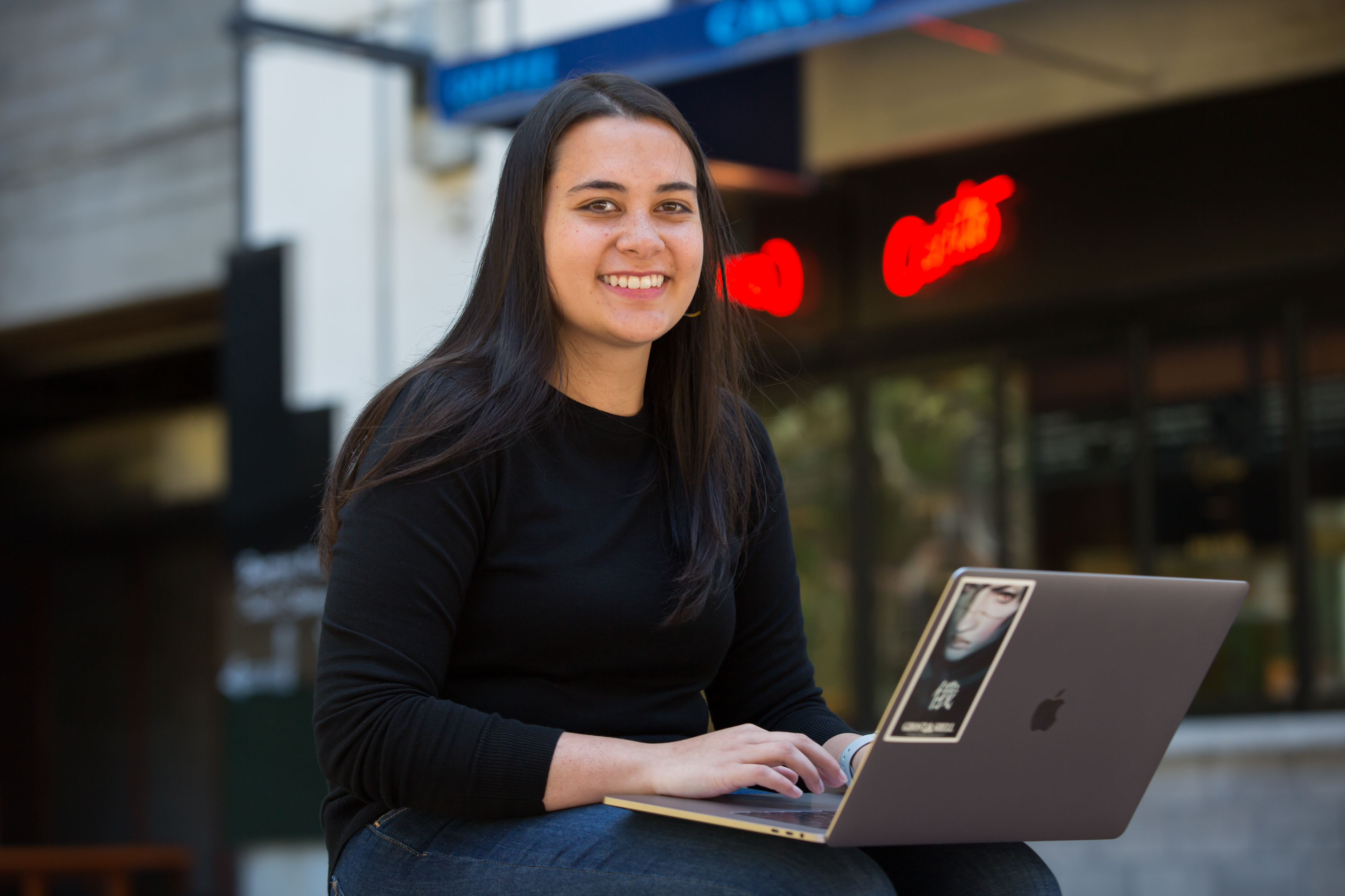 Graduate Jacqui Shadforth said she looked forward to entering the workforce but would never stop learning