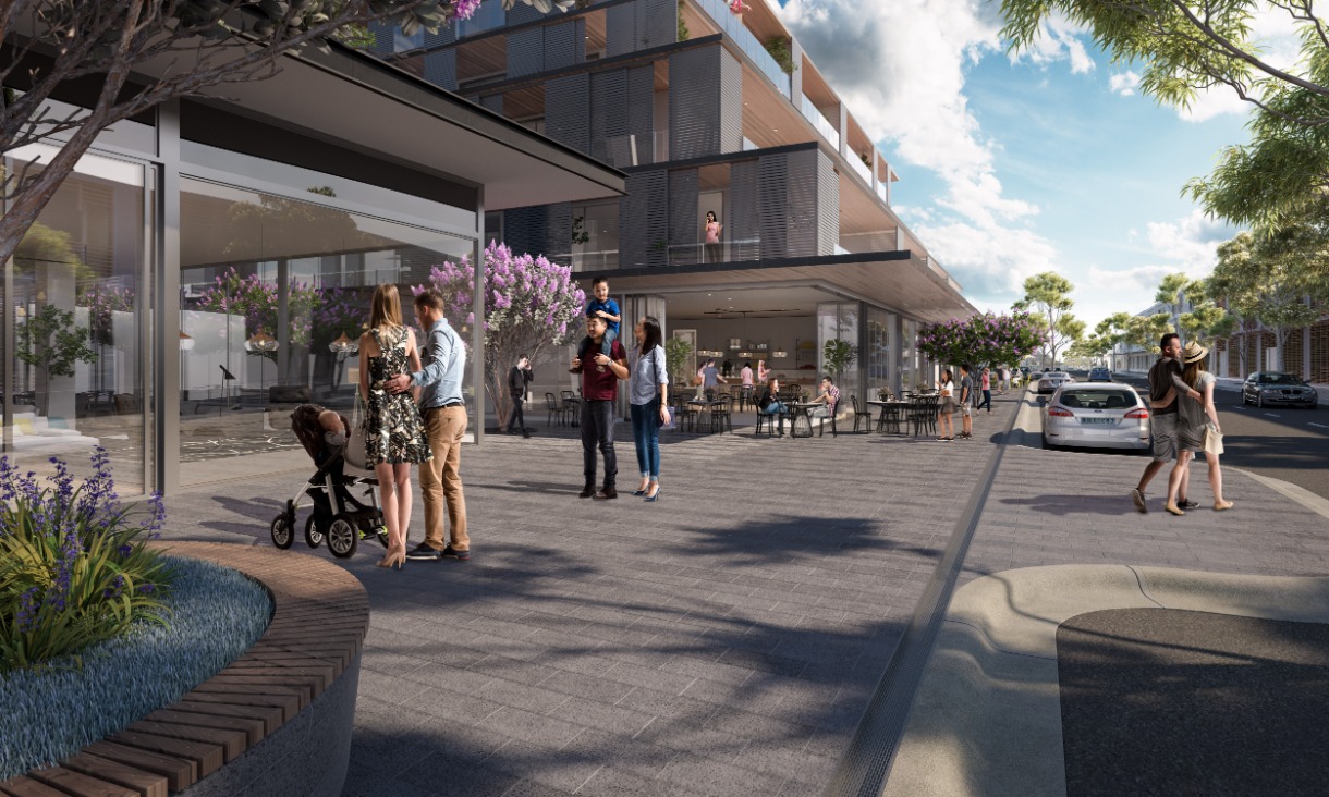 Render of the Altona North precinct. Image by Tract Consultants.