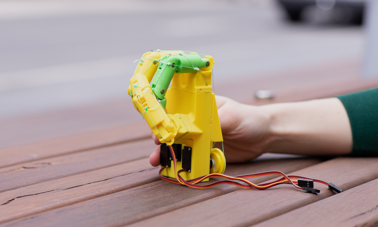 The 3D prostethic hand model will be presented at EnGenius 2019