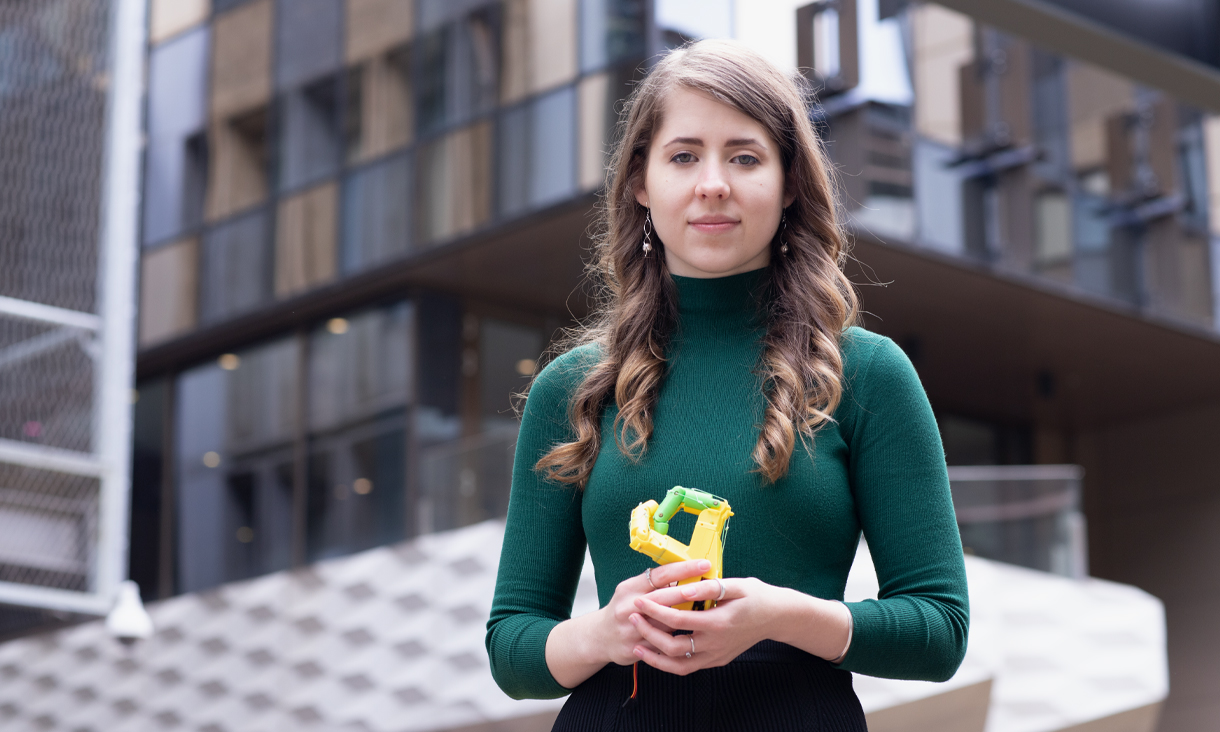 Engineering student Sabrina Meikle