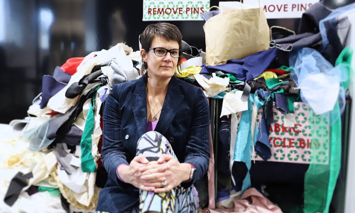 Researcher Tamzin Rollason says the fashion industry needs to break away from its traditional models to improve its commitment to sustainability. 