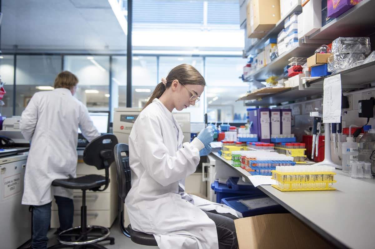 Oxford’s vaccine has yet to complete phase 3 trials, so we don’t know for sure it will be safe and effective for all. John Cairns/University of Oxford/AP/AAP
