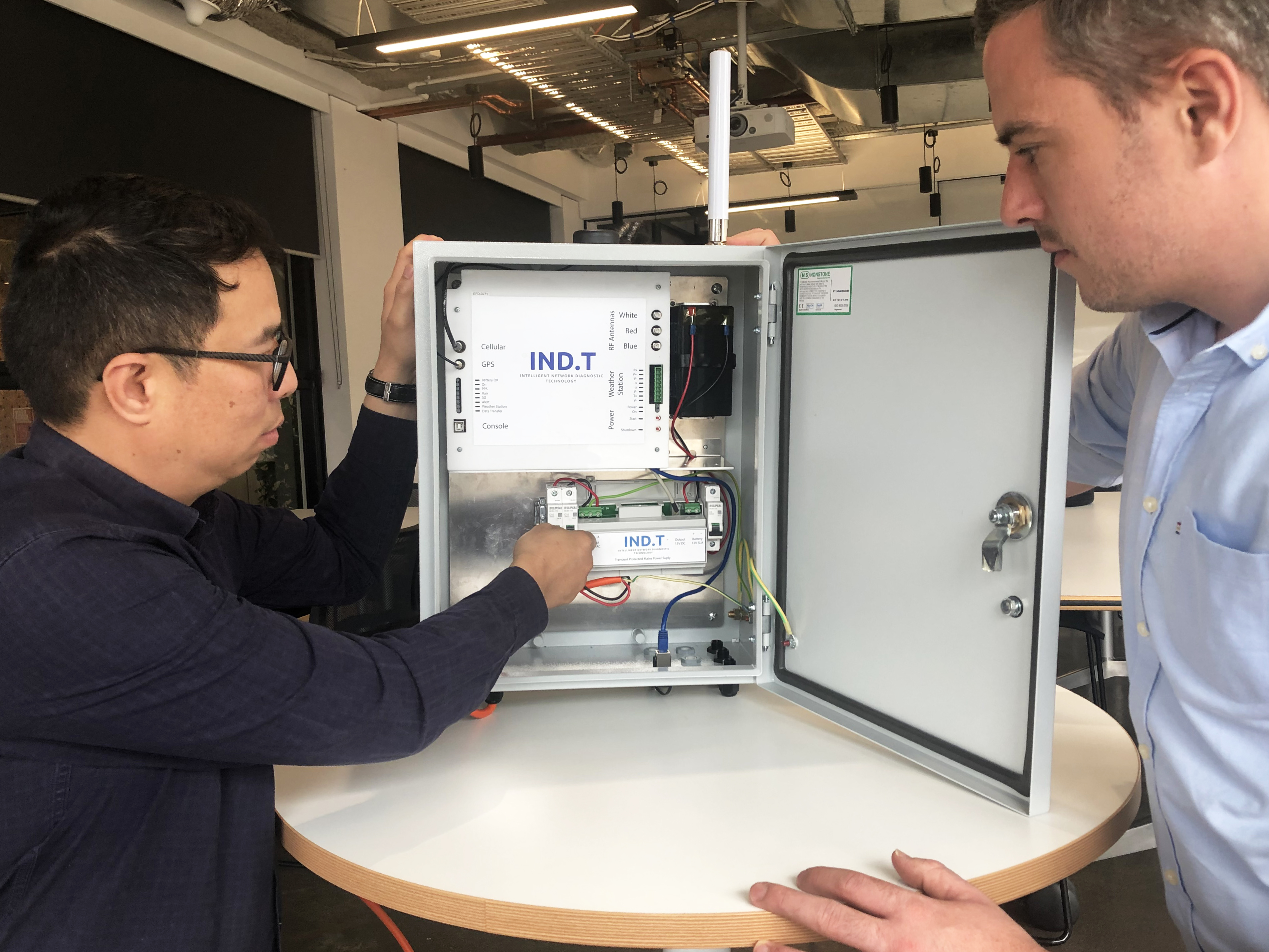 The early fault detection system is being scaled up for commercial release.