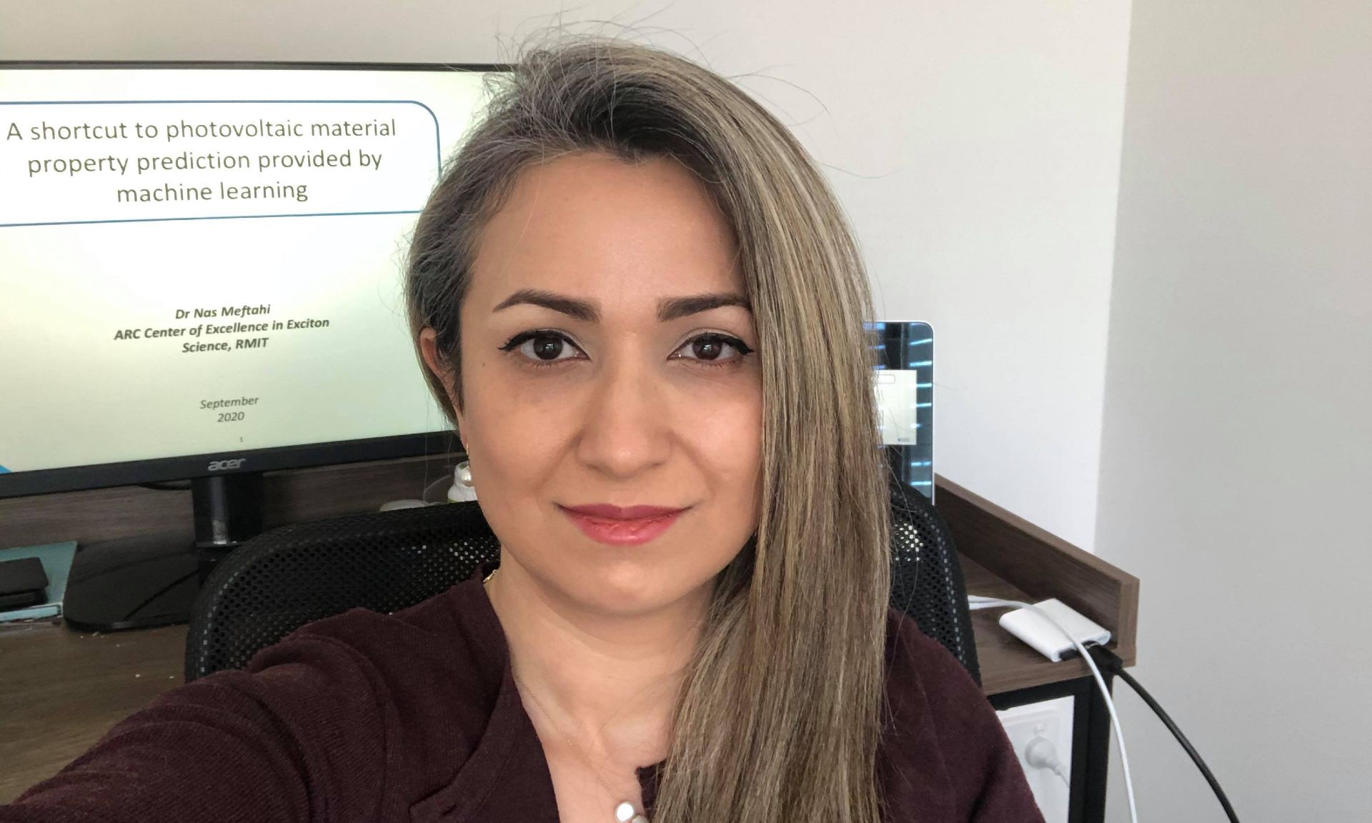 Dr Nastaran Meftahi.
