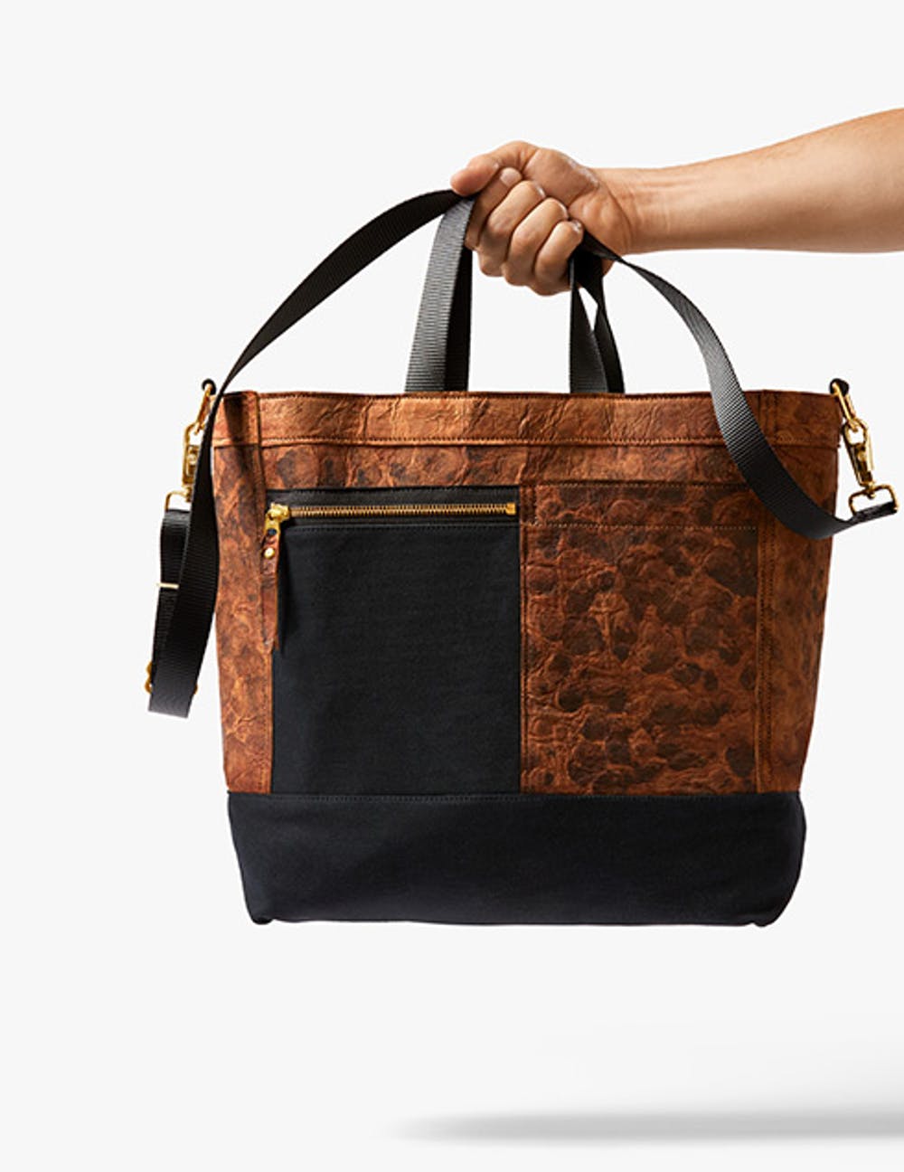 US-based startup Bolt Threads has used myceliym leather to successfully create products such as this bag. Bolt Threads