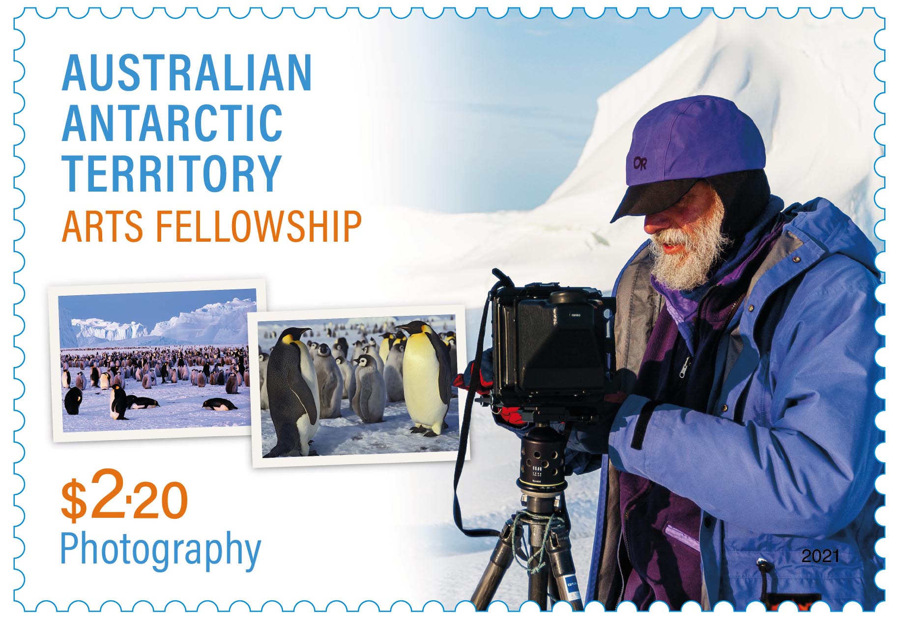 David Neilson photographing wildlife and landscapes.