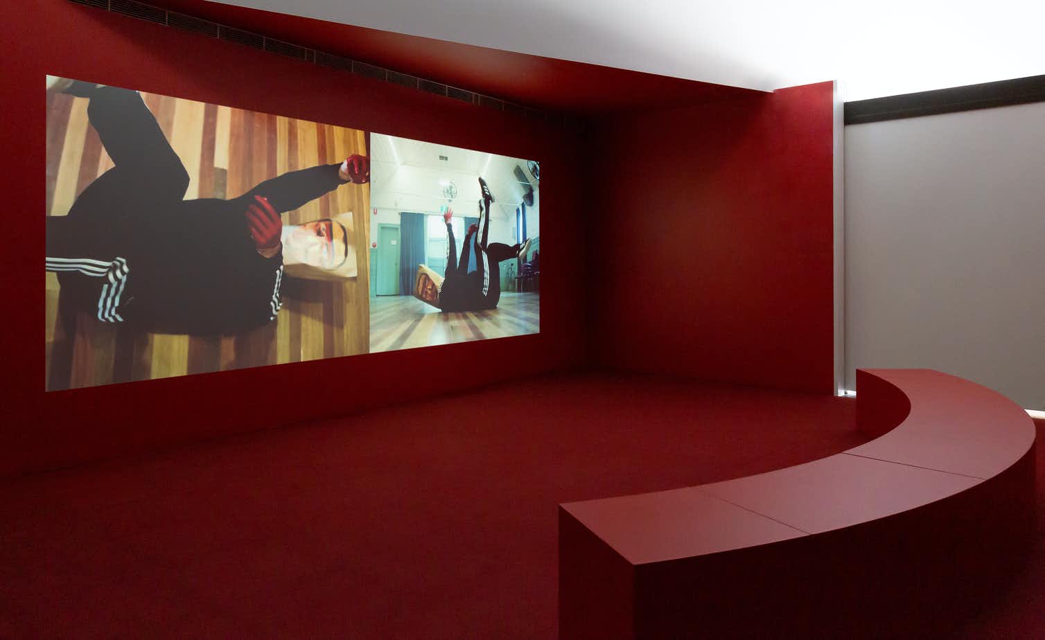 Installation view. Dean Cross: Sometimes I Miss the Applause. Heide Museum of Modern Art. Photograph: Christian Capurro